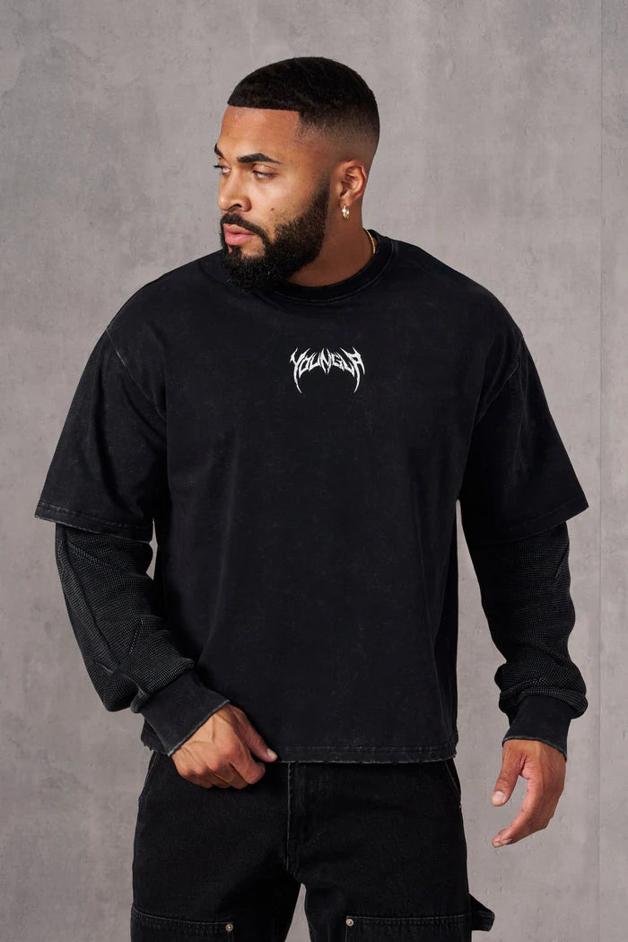 8006 - S8006 - Shadow Twofer Long Sleeveshadow Twofer Long Sleeves