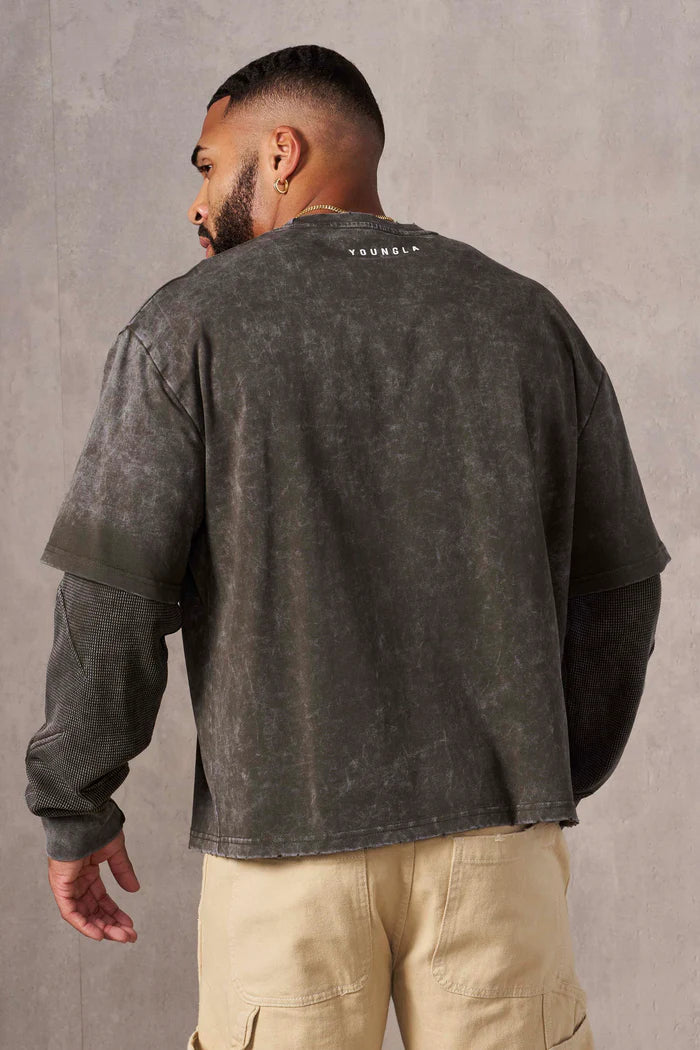 8006 - S8006 - Shadow Twofer Long Sleeveshadow Twofer Long Sleeves