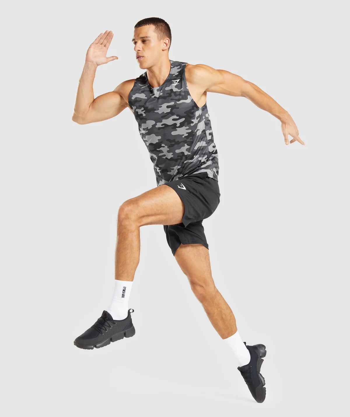 Gymshark Arrival Tank Camo