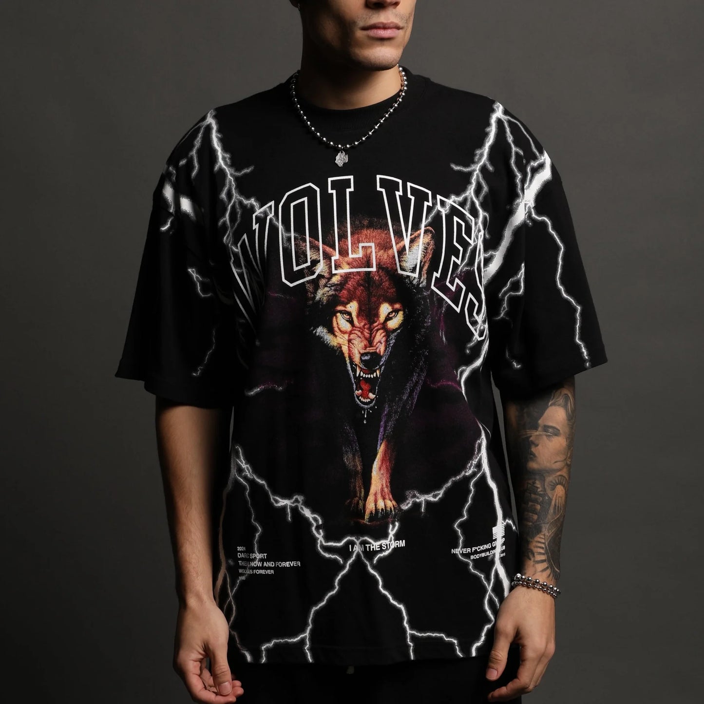 Darc Sport Wolves "Premium" Oversized T- shirt