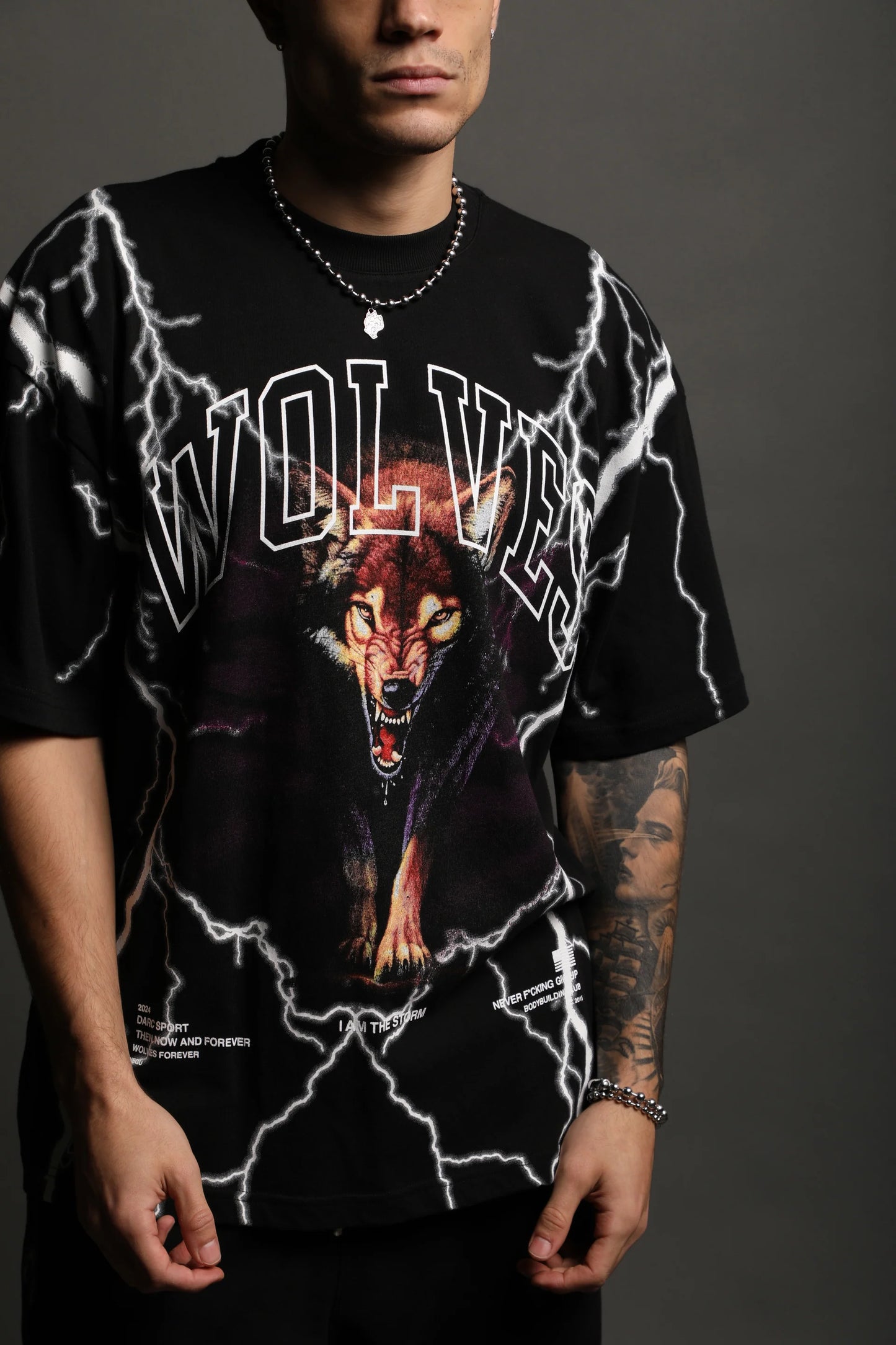 Darc Sport Wolves "Premium" Oversized T- shirt