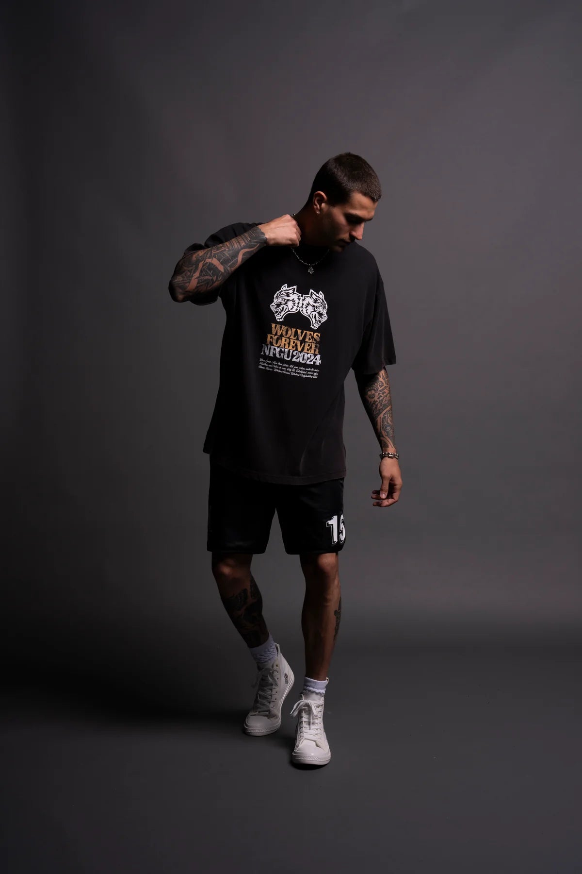 Darc Sport Wolves "Premium" Oversized T- shirt