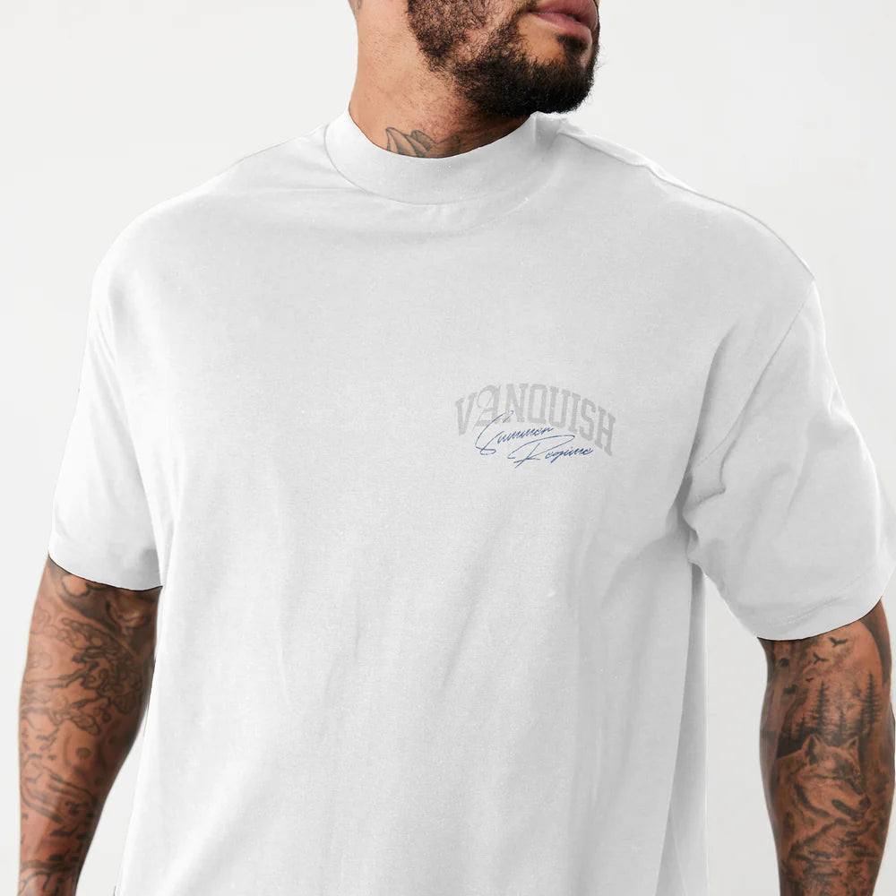 Vanquish Revolve Summer Regime White Oversized T Shirt
