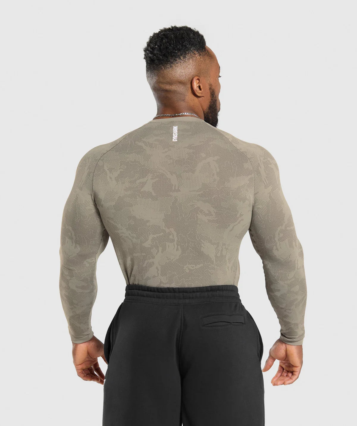 Gymshark - Geo Seamless Long Sleeve T-Shirt