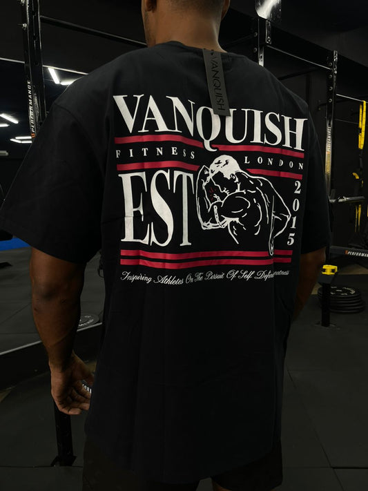Vanquish Oversize Black T- Shirt