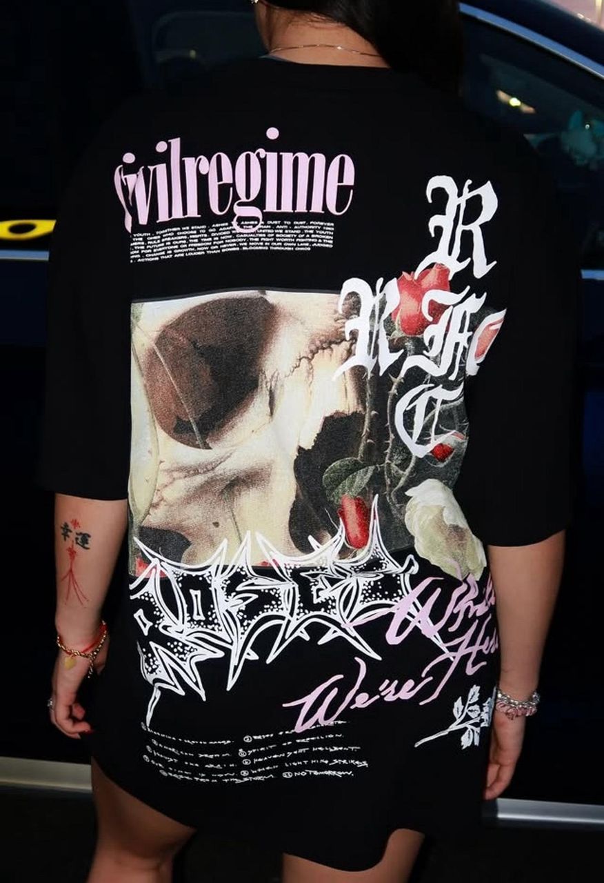 Civil Regime Oversize T- shirt - Here Forever