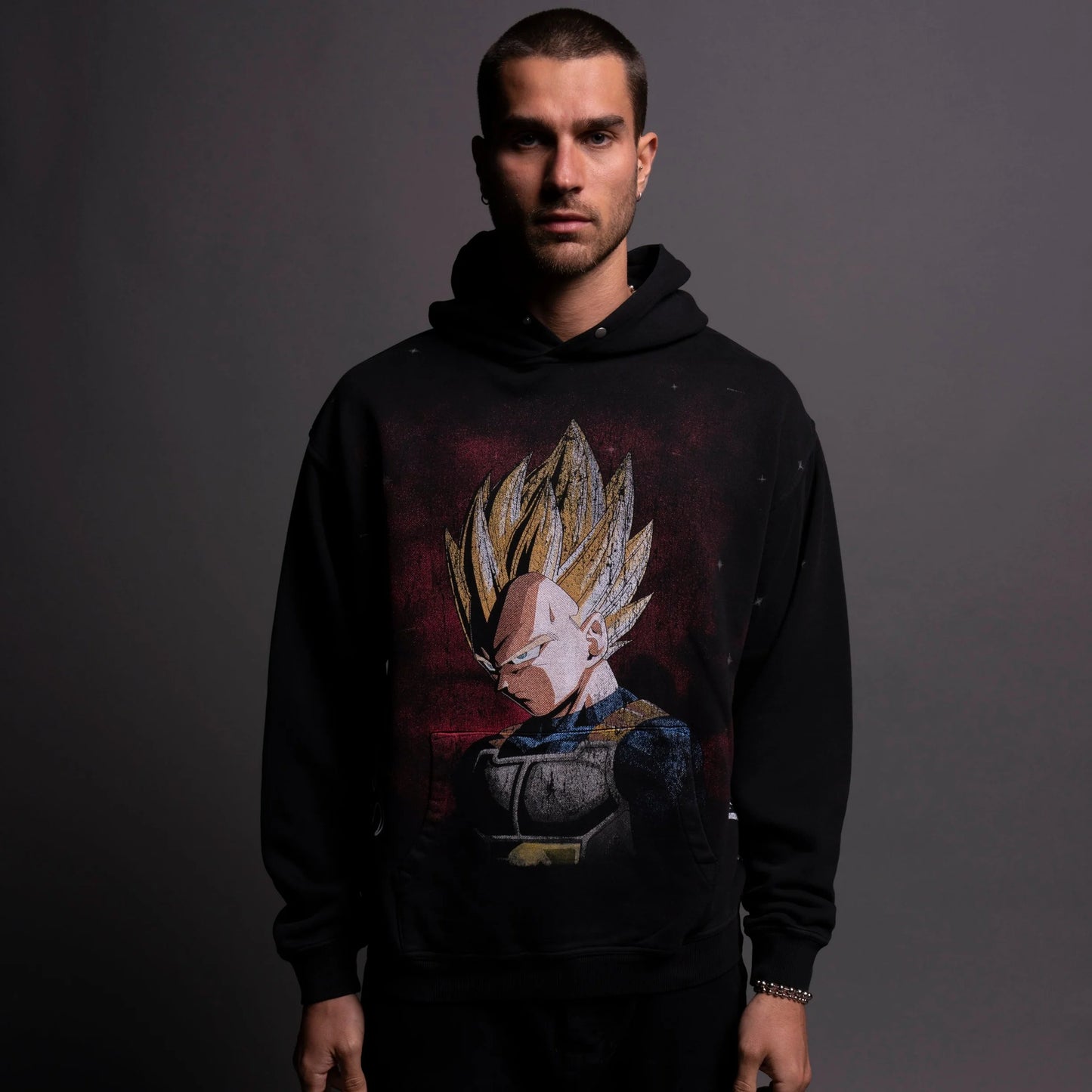 Vegeta Energy "Pierce" Hoodie in Black