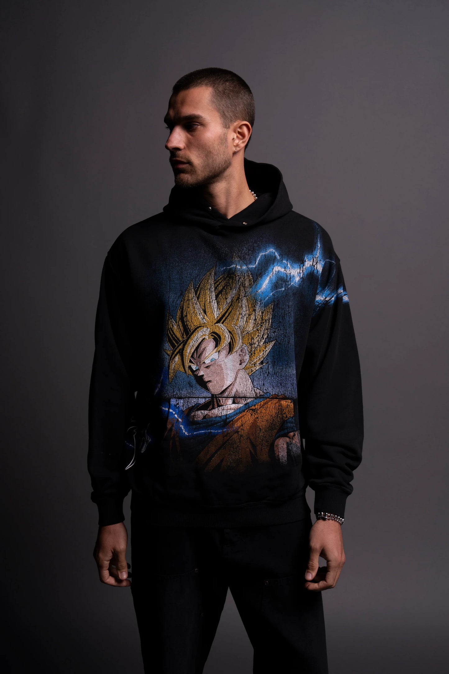 Darc Sport Goku Energy "Pierce" Hoodie in Black