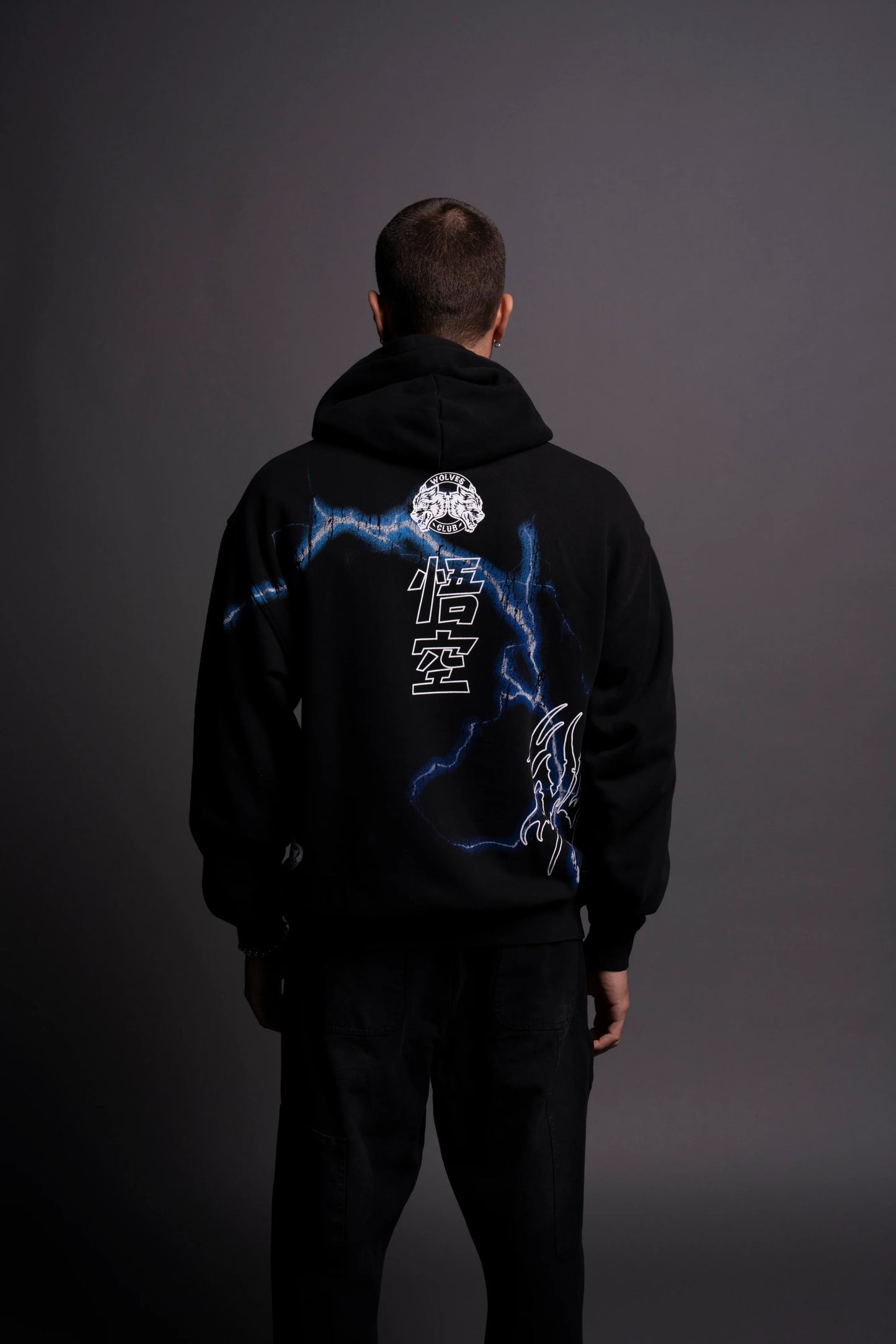 Darc Sport Goku Energy "Pierce" Hoodie in Black