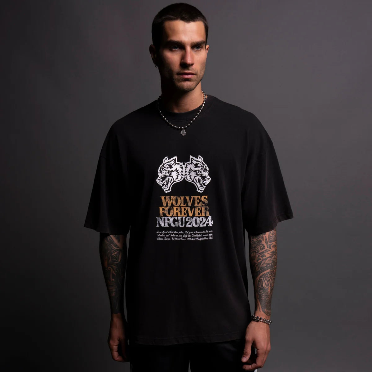 Darc Sport Wolves "Premium" Oversized T- shirt