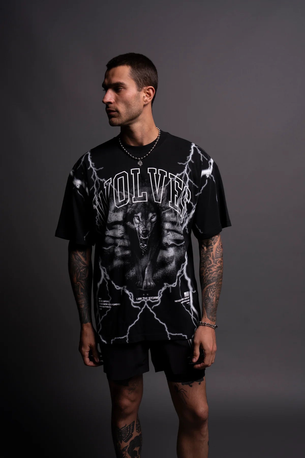 Darc Sport Wolves "Premium" Oversized T- Shirt
