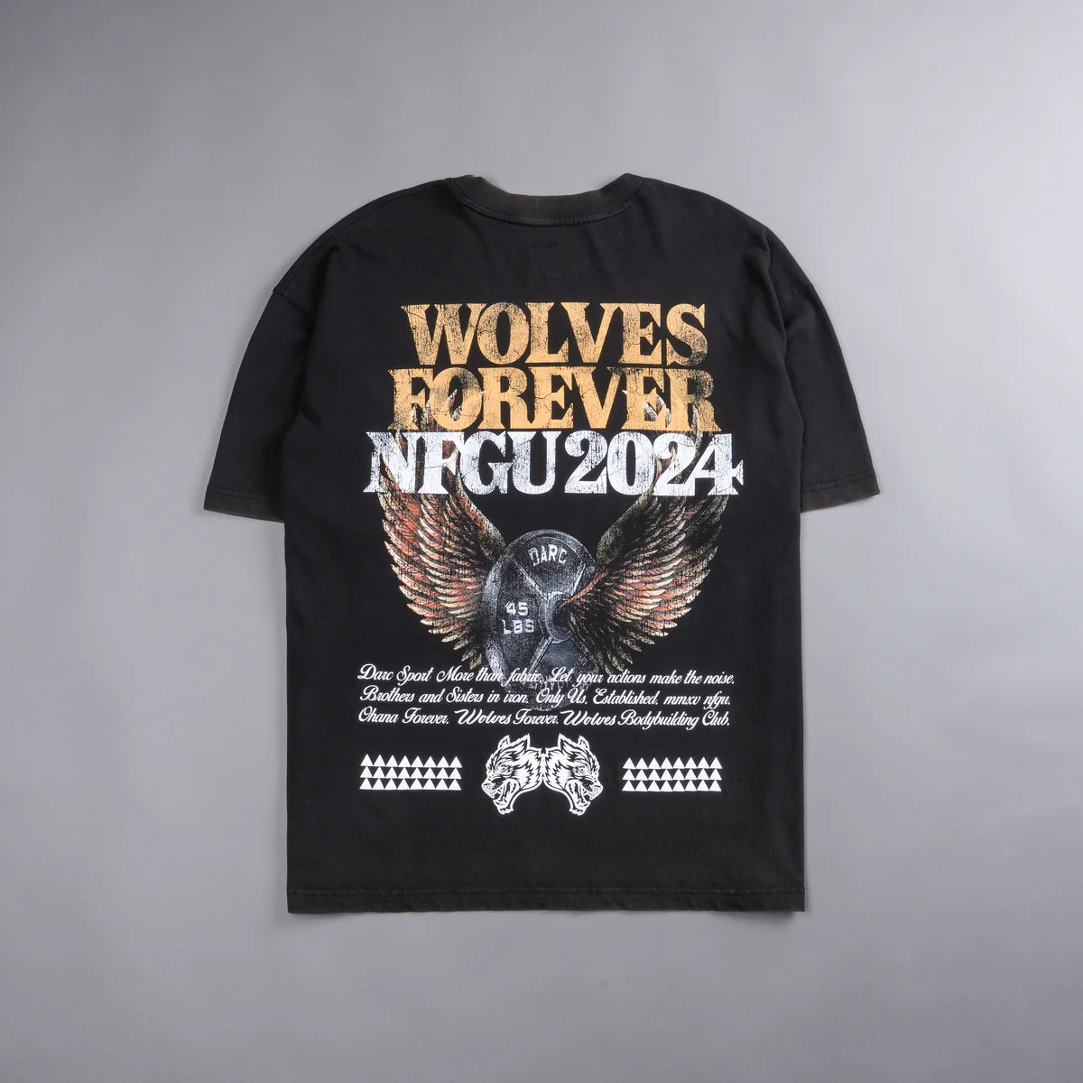 Darc Sport Wolves "Premium" Oversized T- shirt