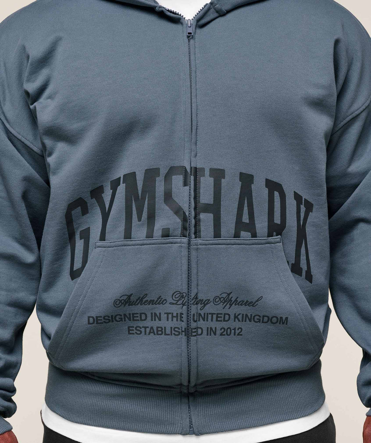 Gymshark - Collegiate Script Zip Up Hoodie