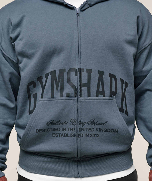 Gymshark - Collegiate Script Zip Up Hoodie
