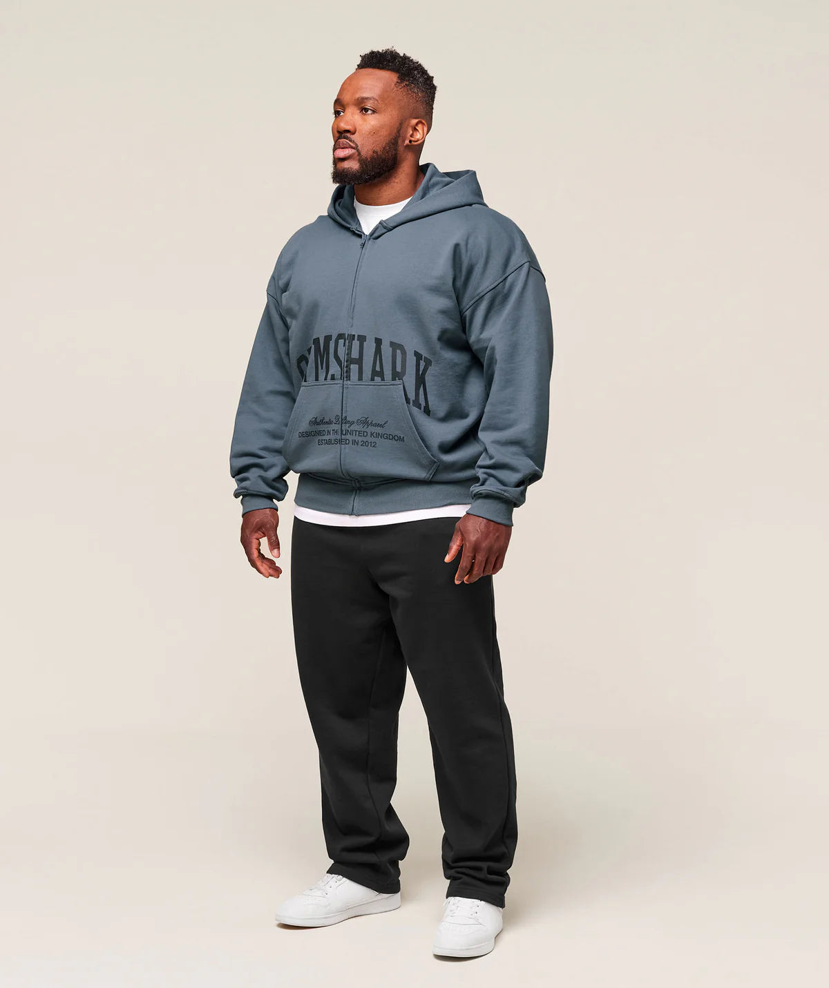 Gymshark - Collegiate Script Zip Up Hoodie